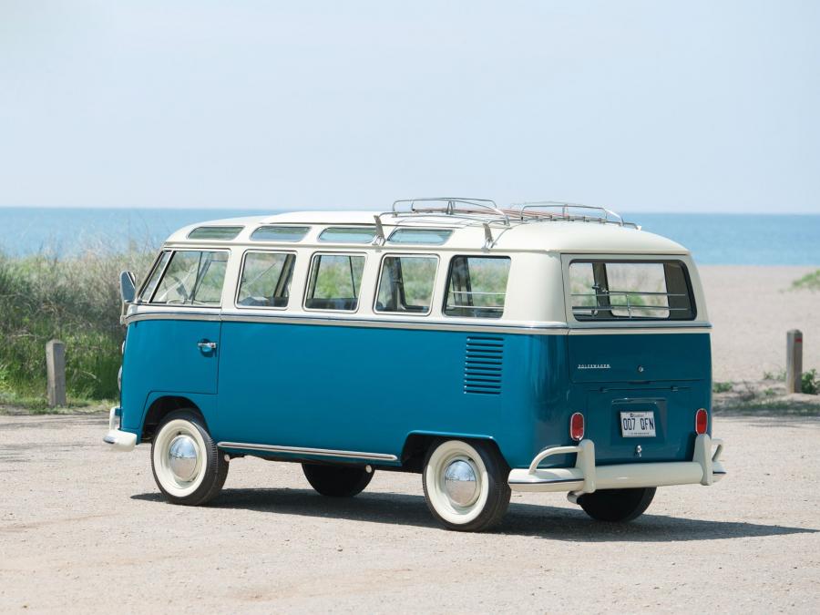  Volkswagen T1 Deluxe Samba Bus 1963 года  (фото 12 из 21)